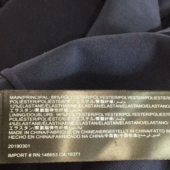 Finders Keepers Blue Essie Sleeveless Belted Wide Leg Pantsuit New Size Large - Picture 7 of 16